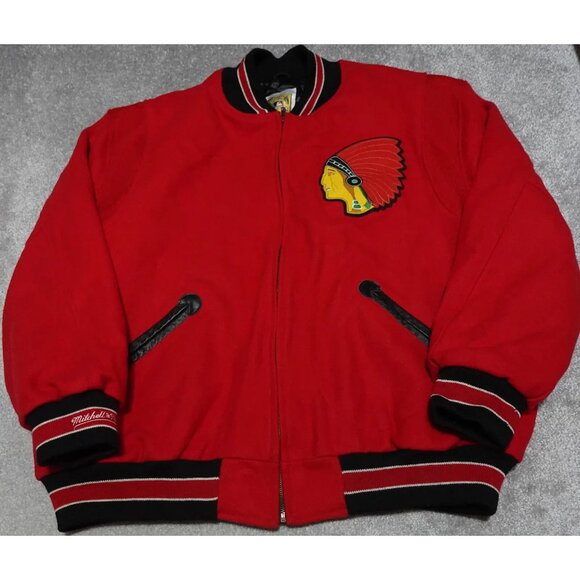 Mitchell & Ness 1946 Boston Braves Jacket Mens 56 (3XL) Cooperstown Collection